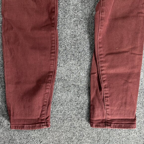 Madewell Jeans Womens 26 High Riser Skinny Garment Dyed Edition Cotton Stretch - Picture 2 of 9